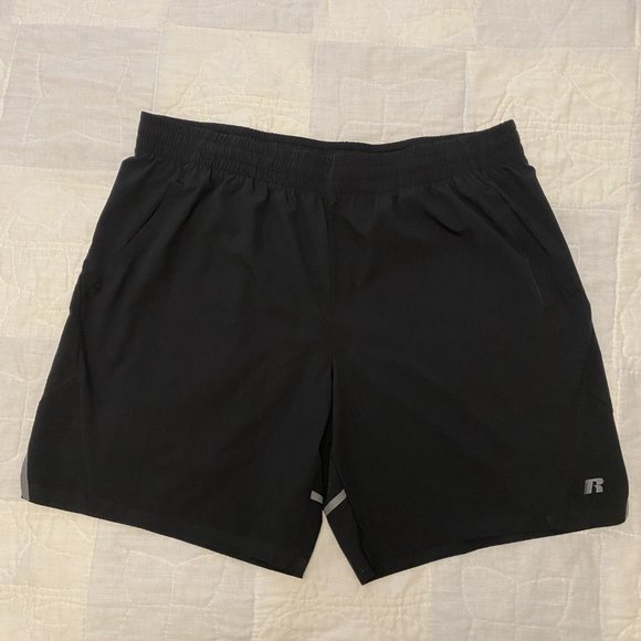Russell Athletic Shorts Russell 2xl 4446 Mens Black Shorts No Liner